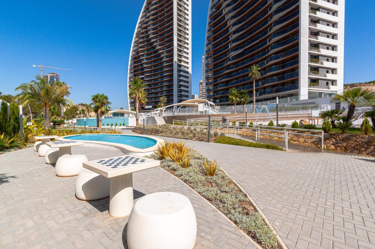 Sunset Waves Blue Sky Apartment Benidorm Buitenkant foto