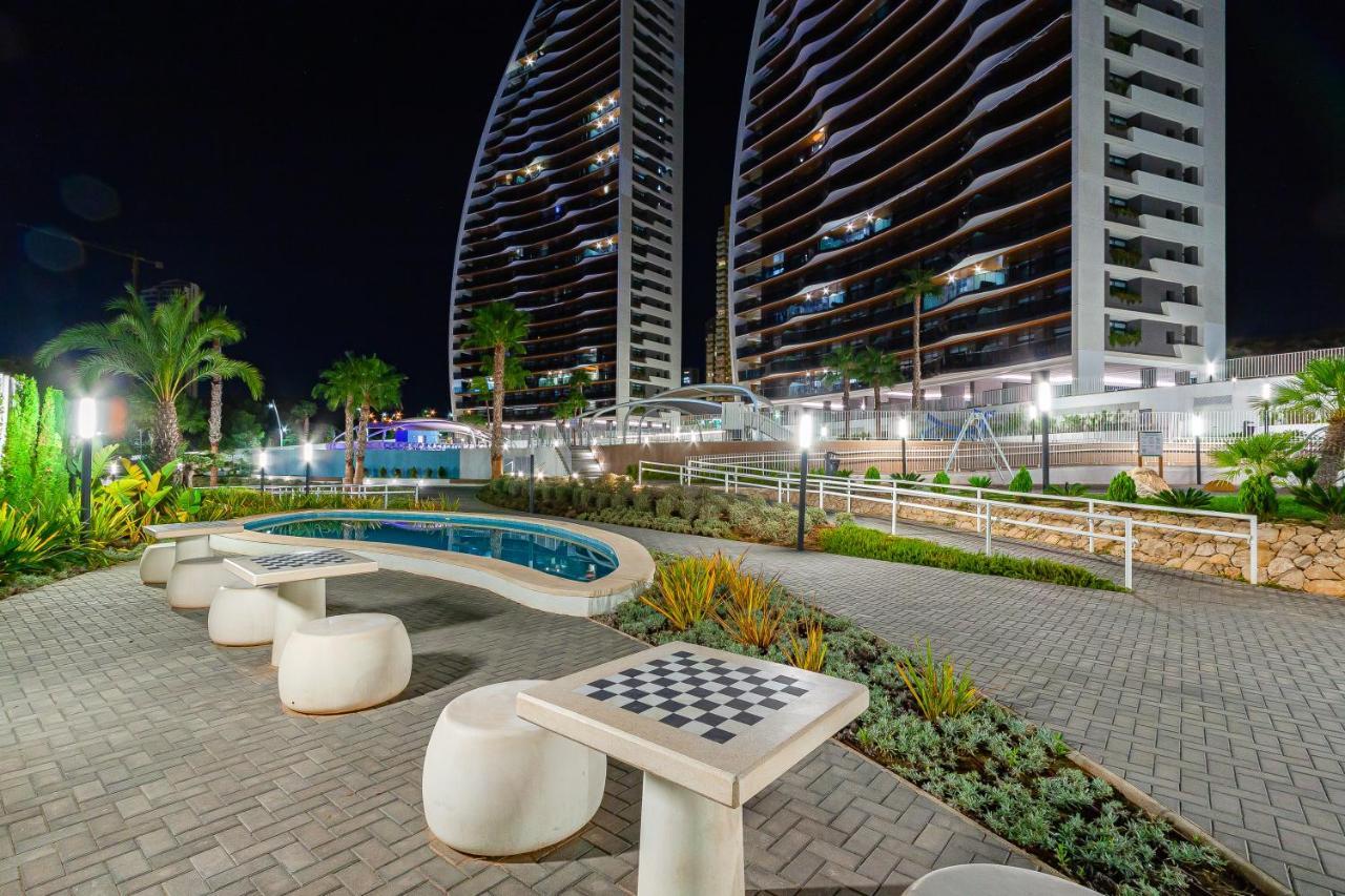 Sunset Waves Blue Sky Apartment Benidorm Buitenkant foto
